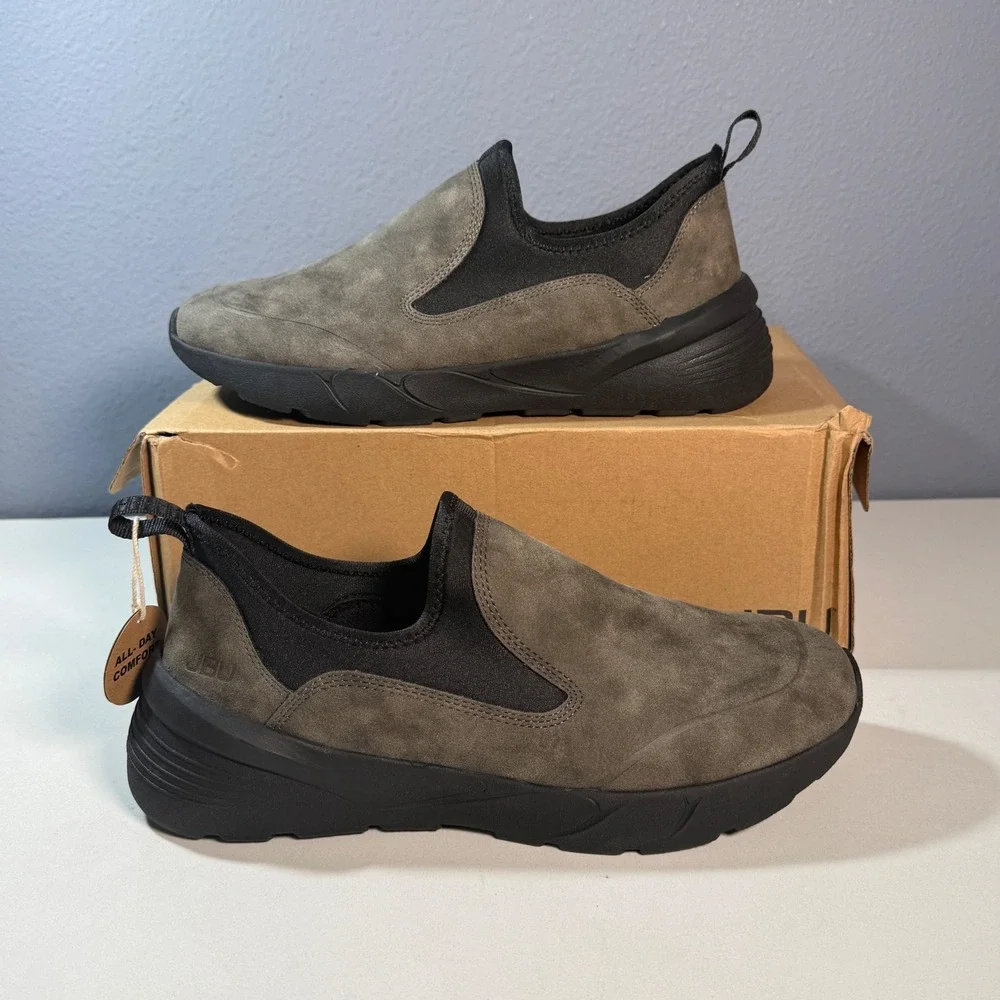 JBU Slip On Sneakers Mens NEW Comfort Walking Shoes